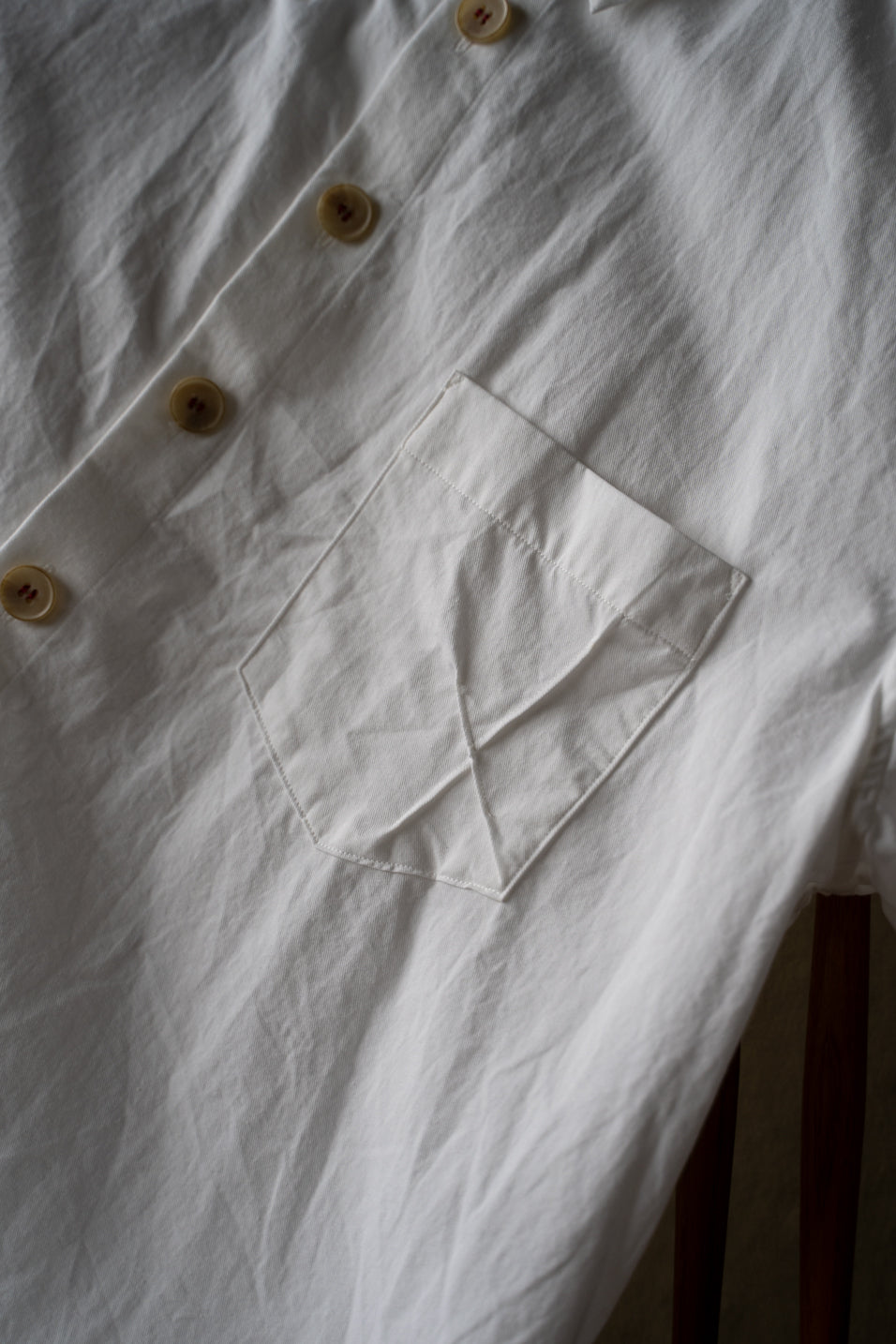 【ラスト1点】Classic Shirt/クラシックシャツ（OFF WHITE）