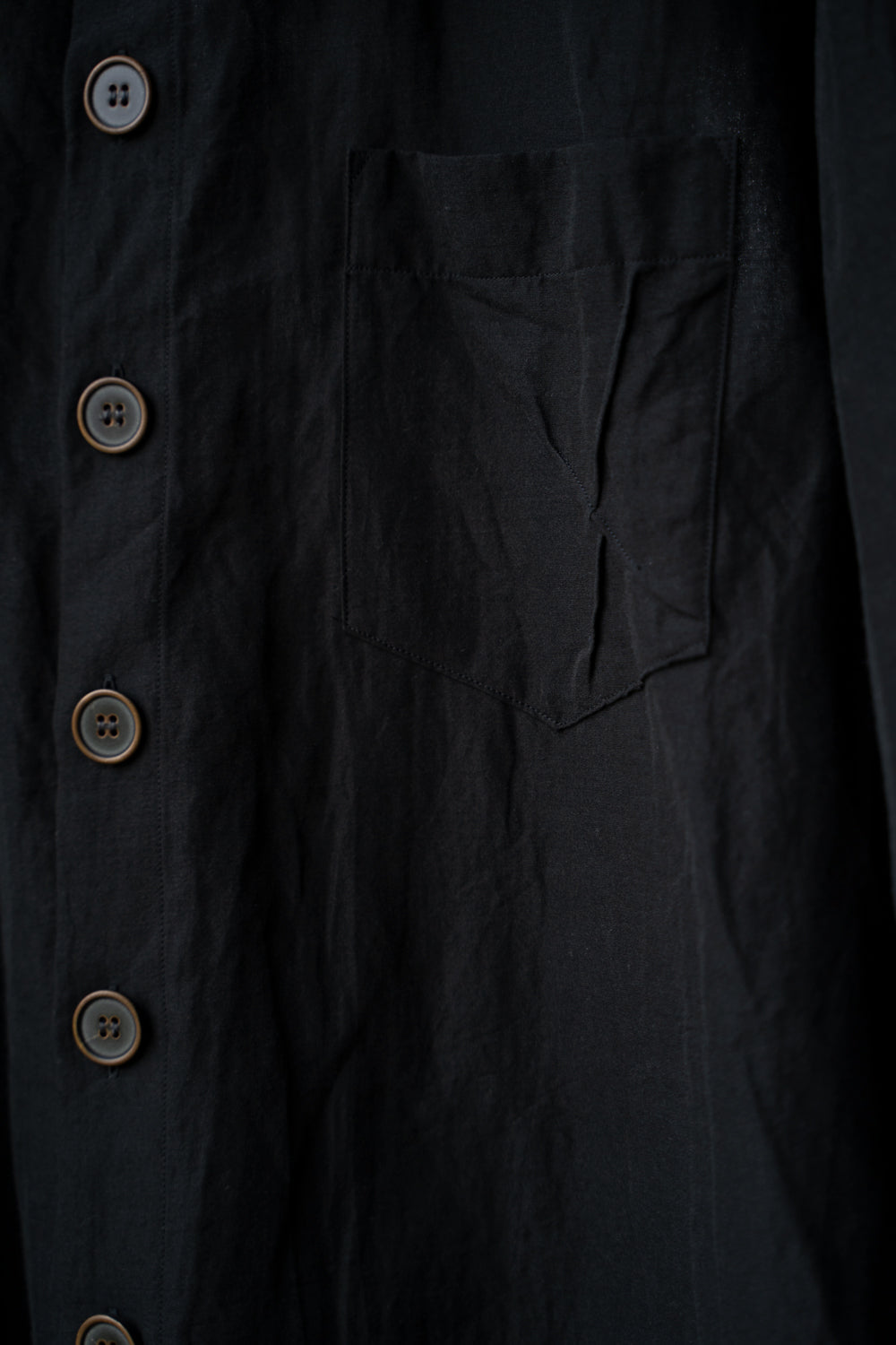 【ラスト1点】Classic Shirt/クラシックシャツ（SMOKY BLACK）