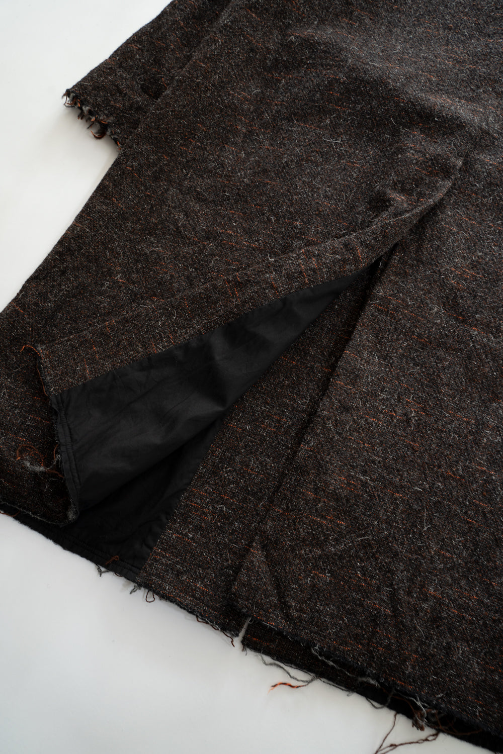 【ラスト1点】Cut Off Classic Straight Coat（MIX BROWN）