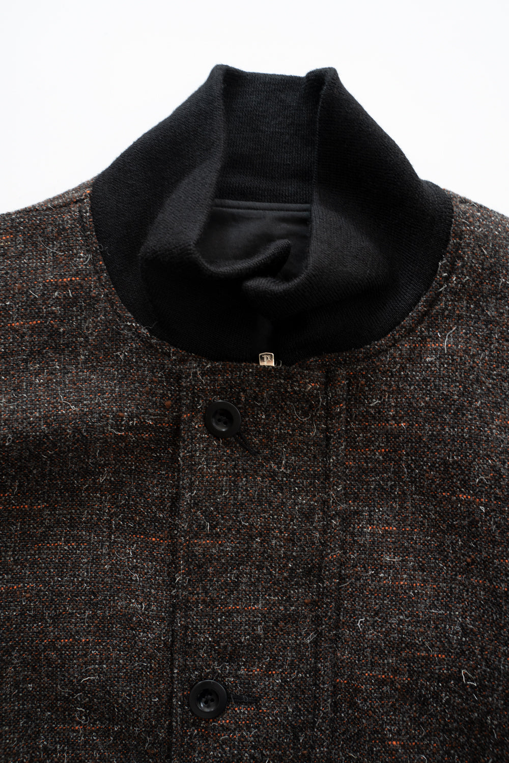 【ラスト1点】Volume Sleeve Tankers Blouson（MIX BROWN）