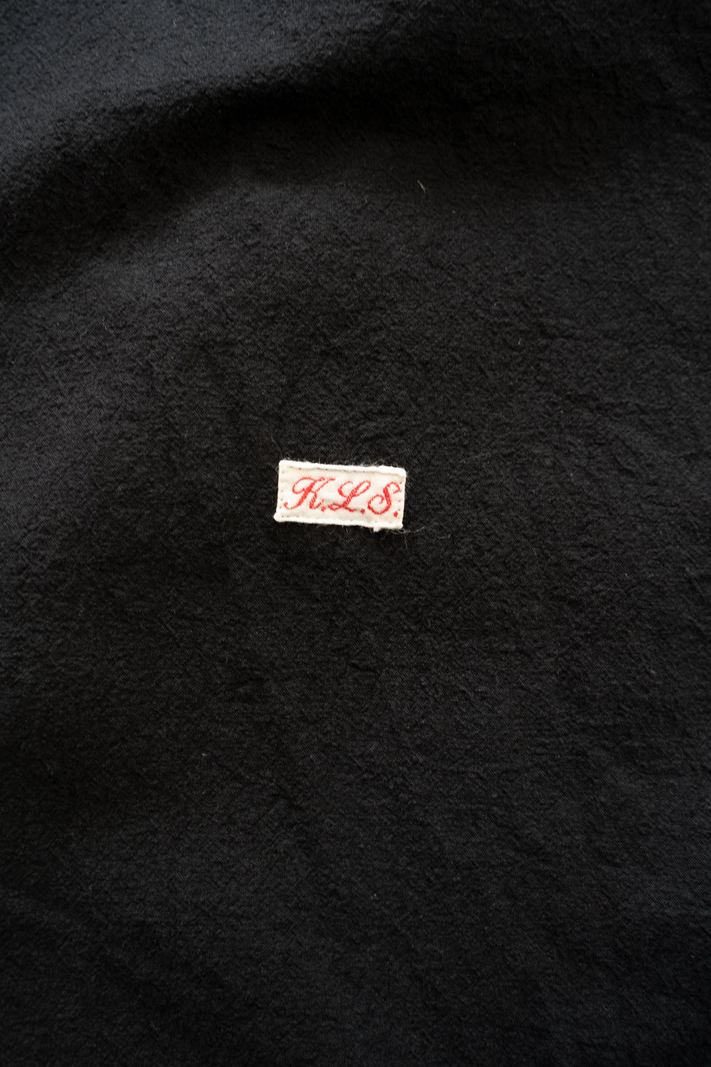 【ラスト1点】Over Sized Short Collar Shirts（BLACK）
