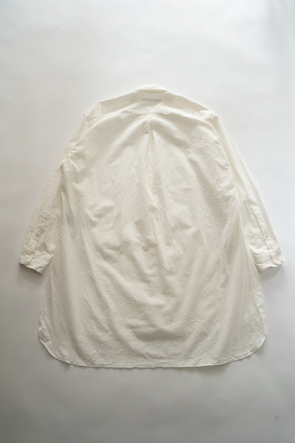 【ラスト1点】Over Sized Short Collar Shirts（WHITE）