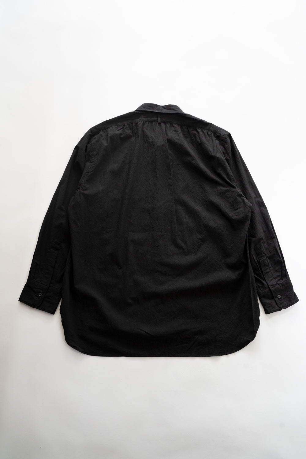 【ラスト1点】Plain Looks Unbalance Shirts（BLACK）