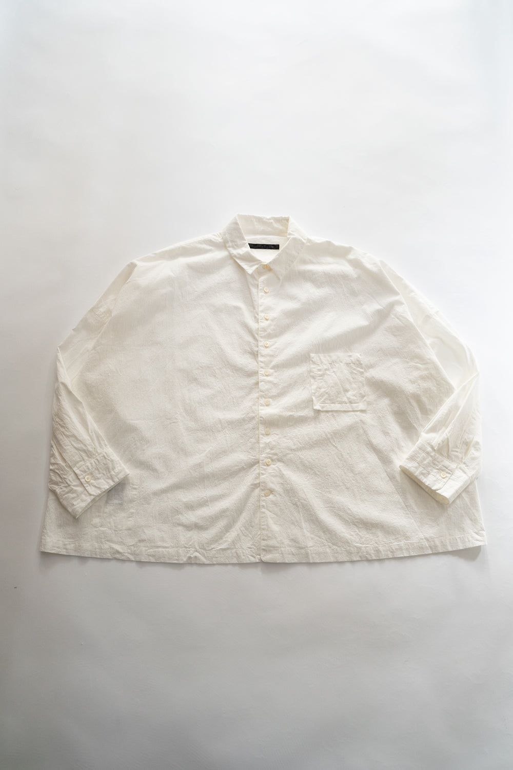 【ラスト1点】Extra Wide Outer Shirts（WHITE）