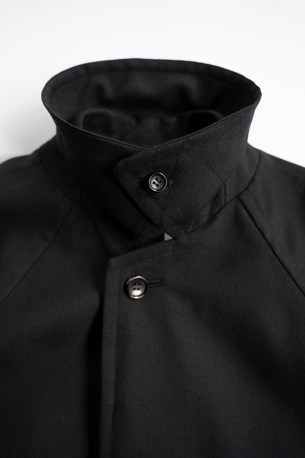 【ラスト1点】C-002 ウールオックスバルマカーンコート（BLACK）
