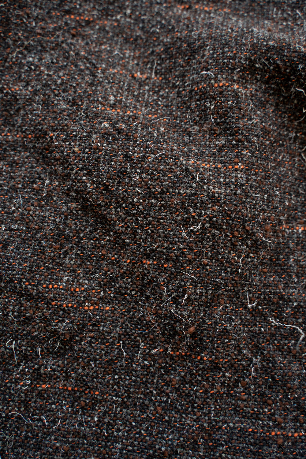 【ラスト1点】Cut Off Bold Straight Trousers（MIX BROWN）