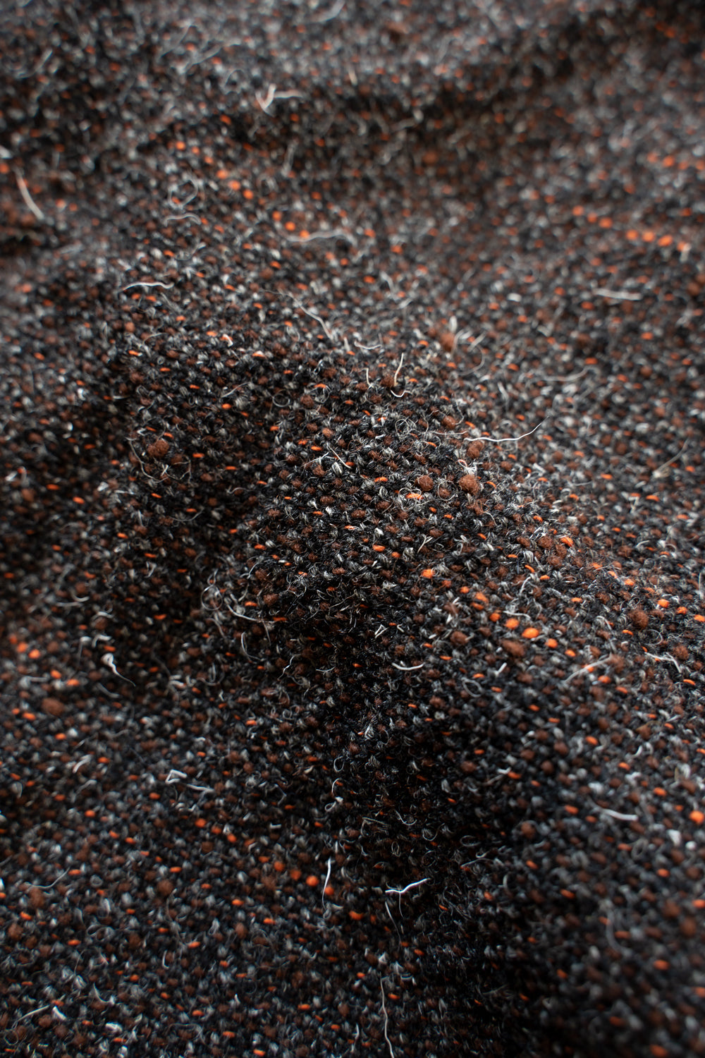 【ラスト1点】Cut Off Bold Straight Trousers（MIX BROWN）