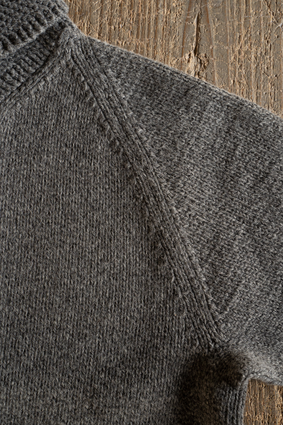 【ラスト1点】Cotton/Papar/Wool HAND KNITTING cowichan sweater(KURE)