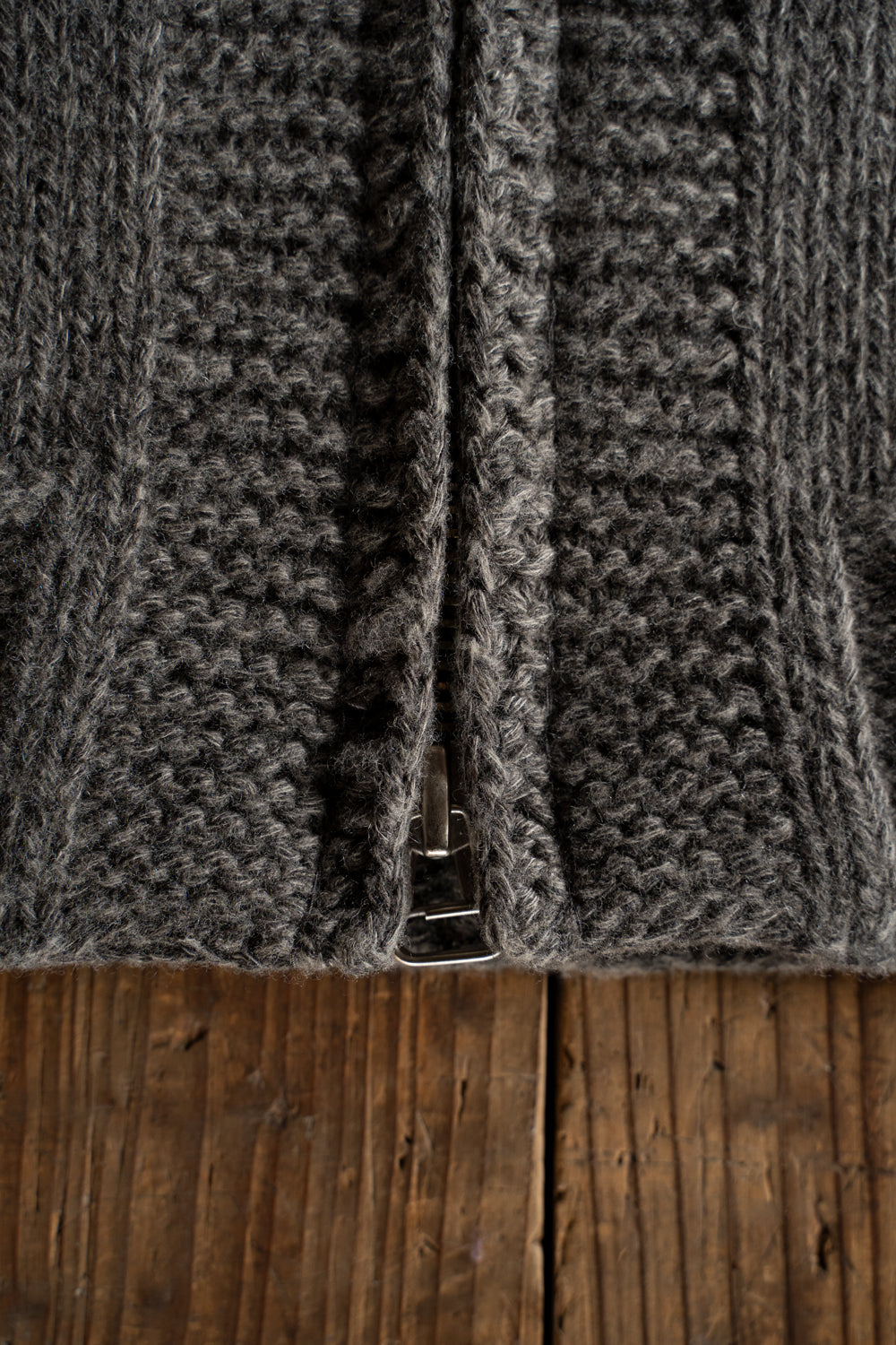 【ラスト1点】Cotton/Papar/Wool HAND KNITTING cowichan sweater(KURE)