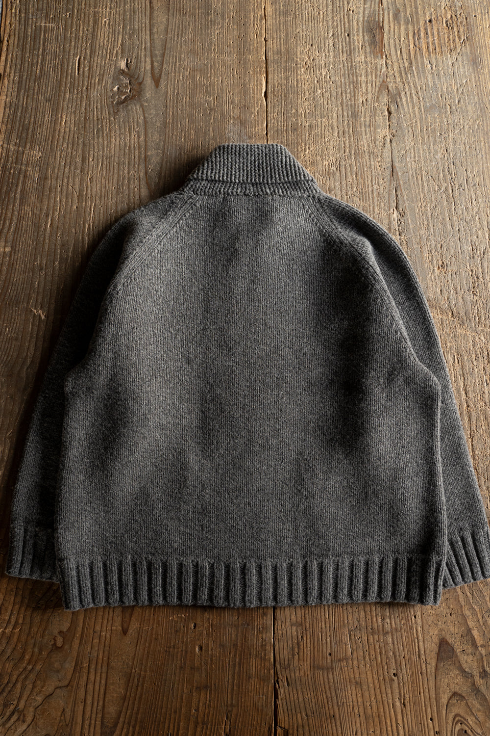 【ラスト1点】Cotton/Papar/Wool HAND KNITTING cowichan sweater(KURE)