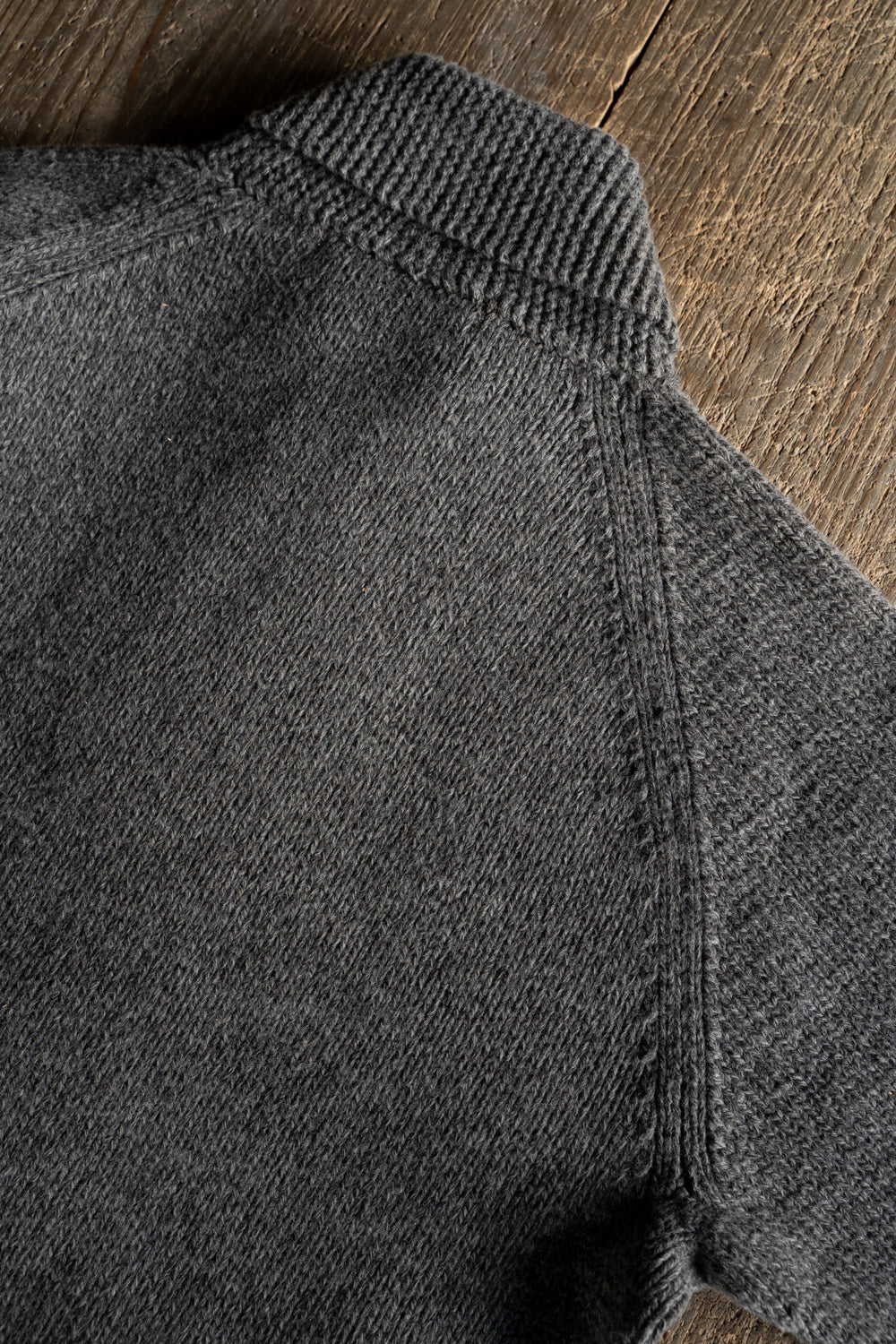 【ラスト1点】Cotton/Papar/Wool HAND KNITTING cowichan sweater(KURE)