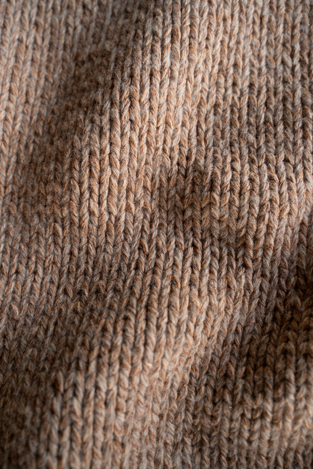 【ラスト1点】Cotton/Papar/Wool HAND KNITTING cowichan sweater(KAKISHIBU)