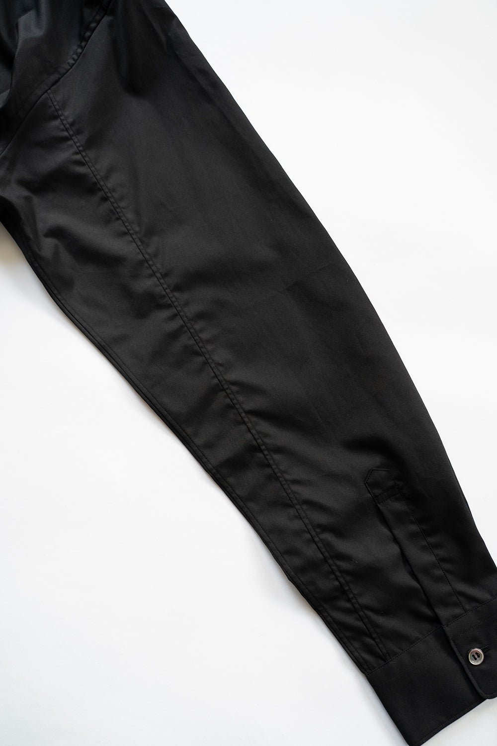 SH01B ブロードボックスレギュラーカラーシャツ（BLACK）