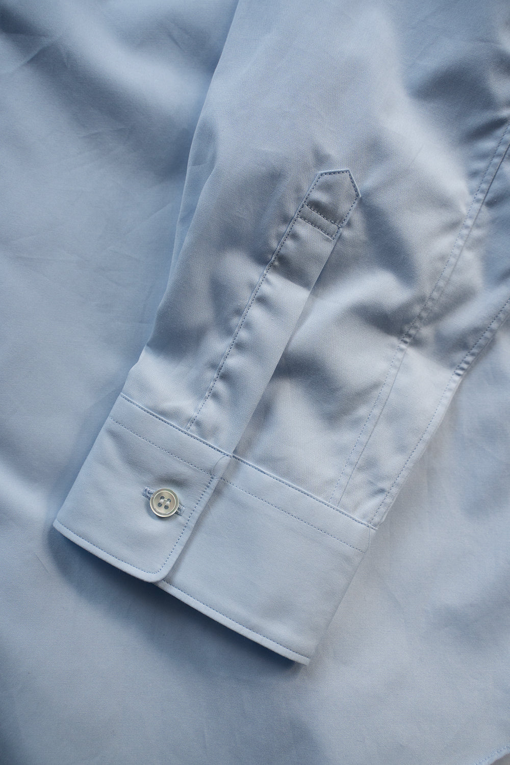 SH01B ブロードボックスレギュラーカラーシャツ（SAX）