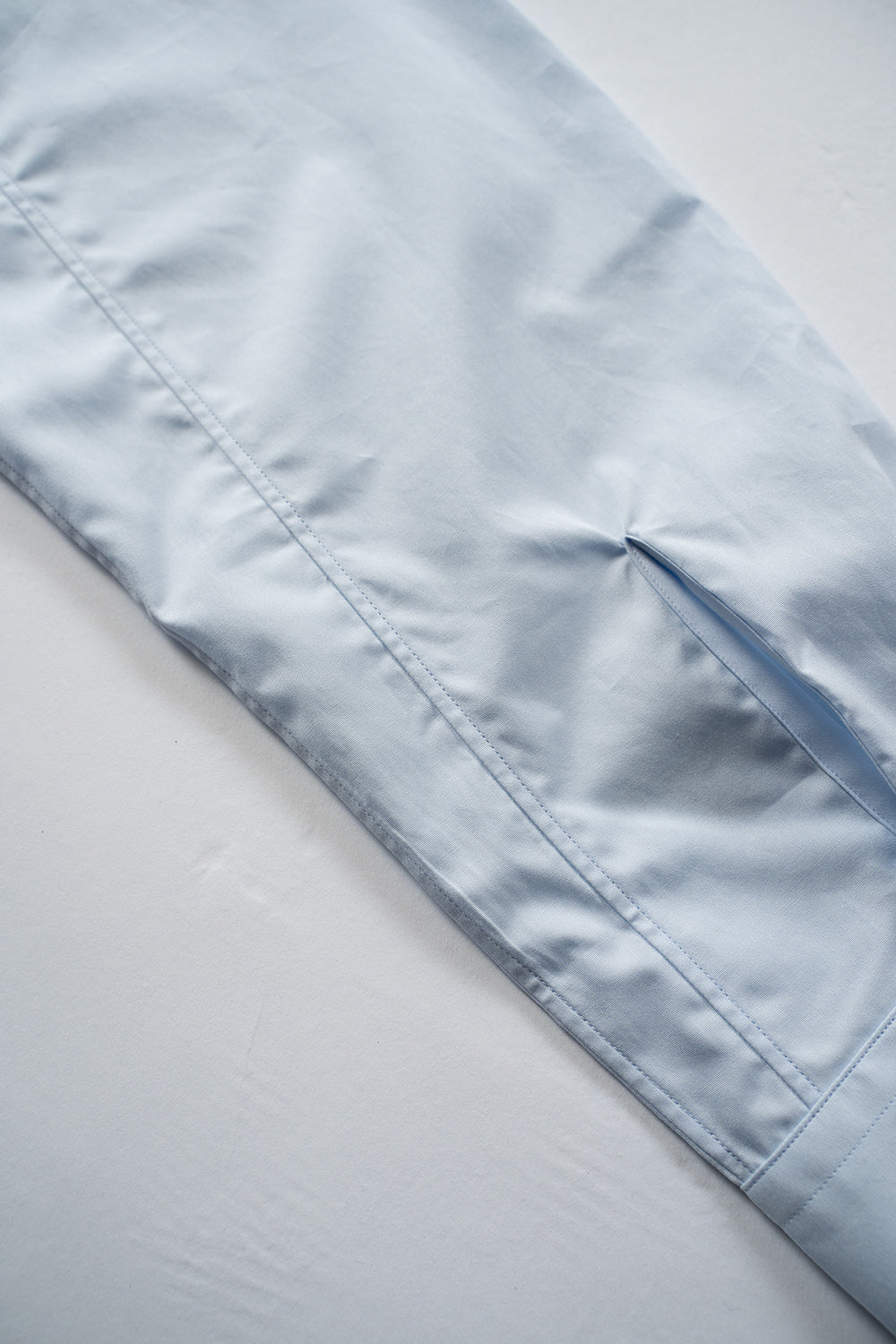 SH06B ブロードボックススタンドカラーシャツ（SAX）