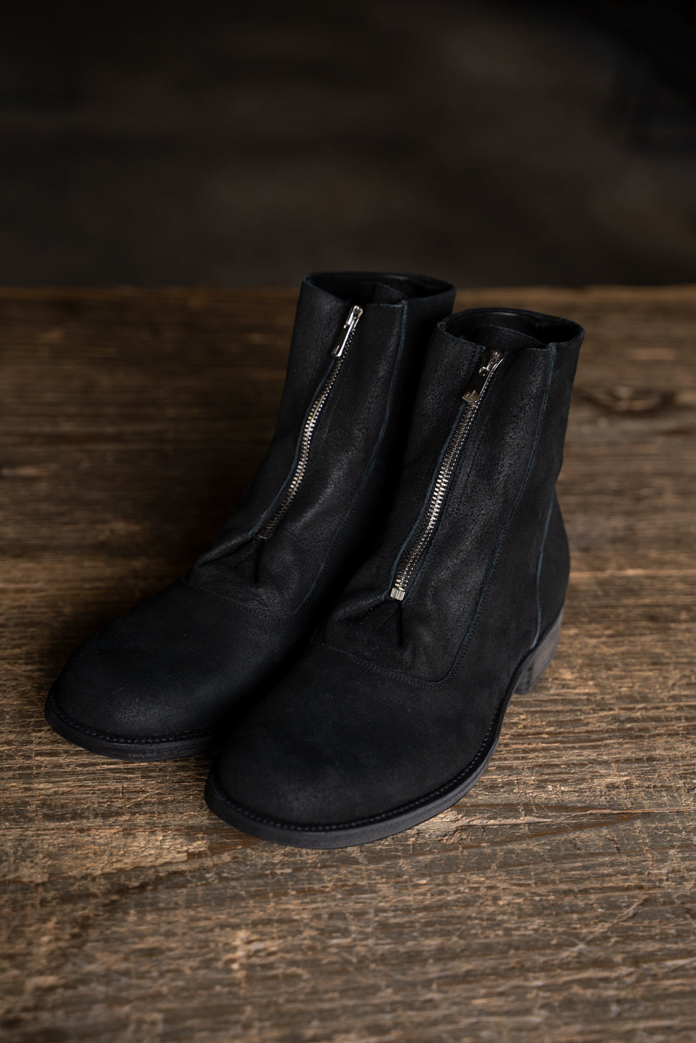 H Center Zip（BLACK）