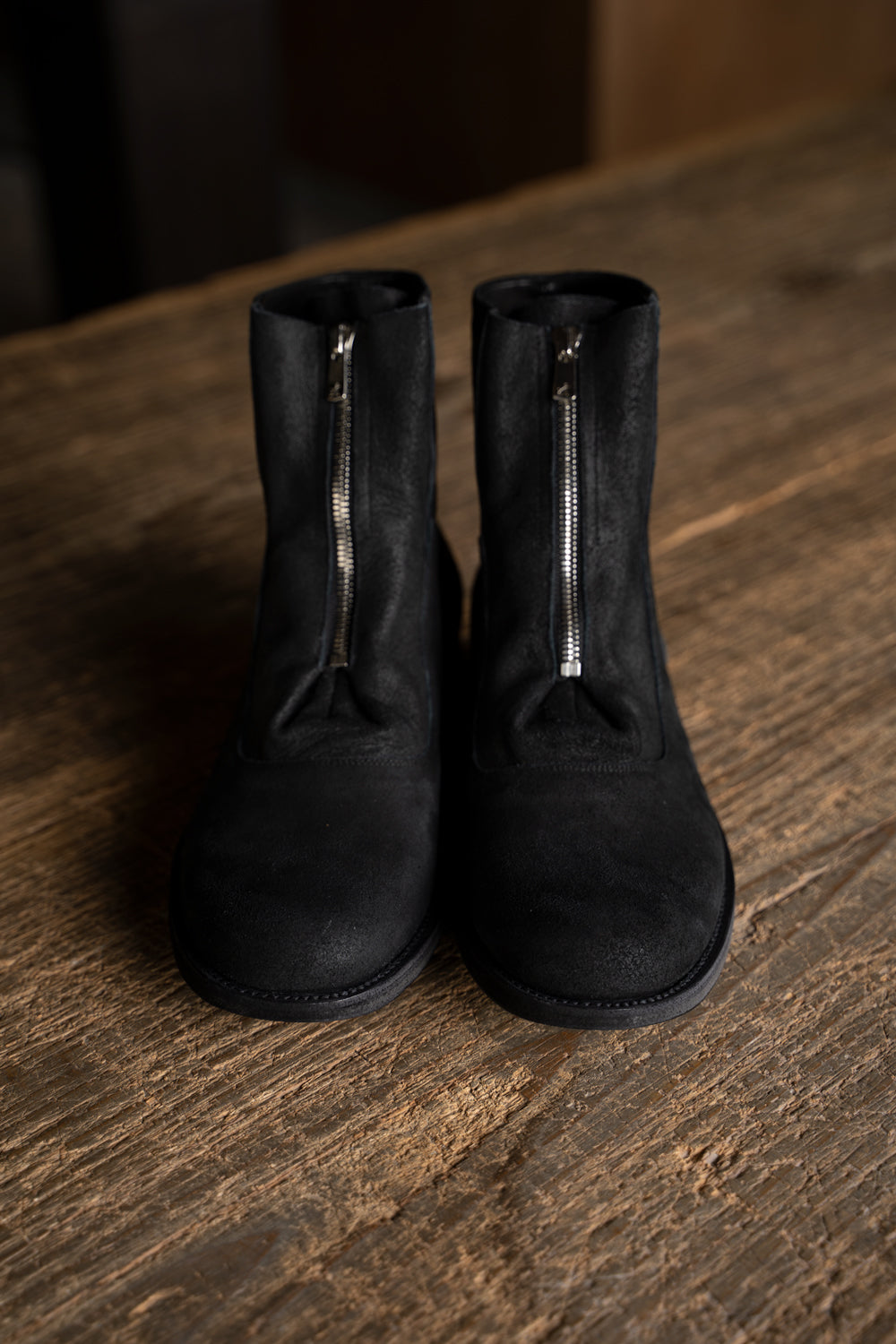H Center Zip（BLACK）