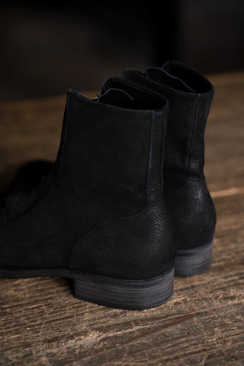 H Center Zip（BLACK）