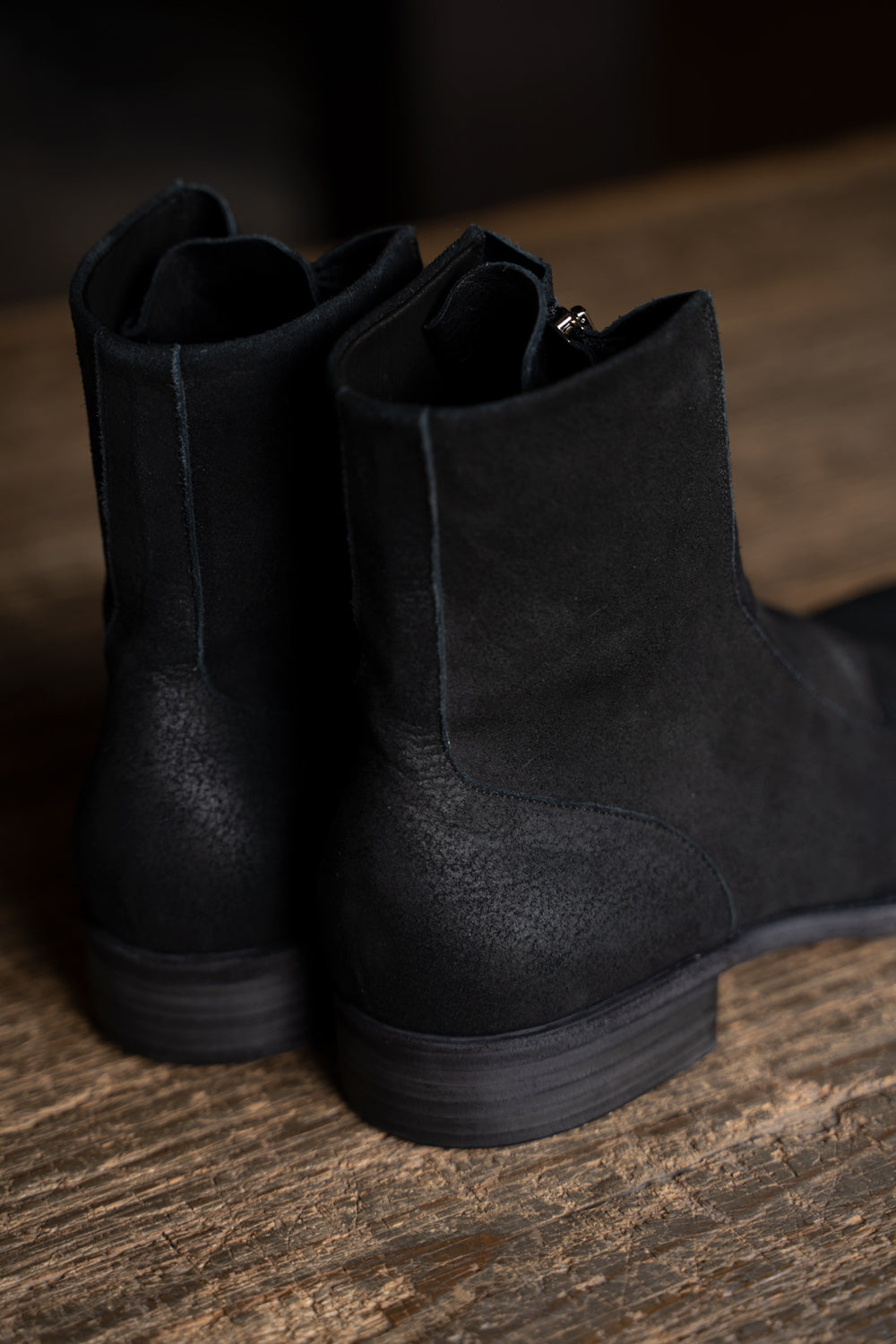 H Center Zip（BLACK）