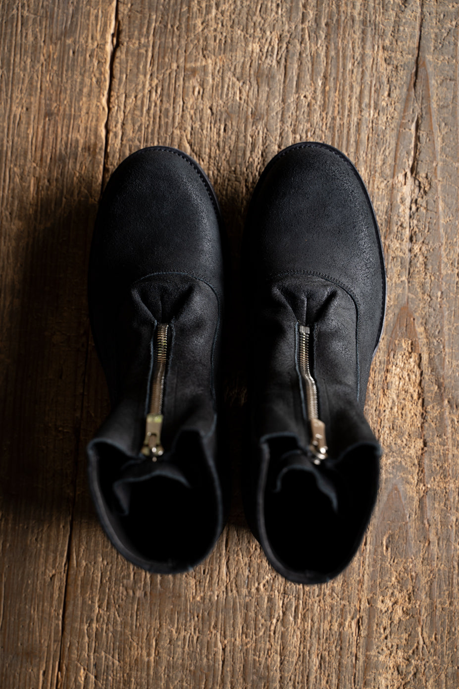 H Center Zip（BLACK）