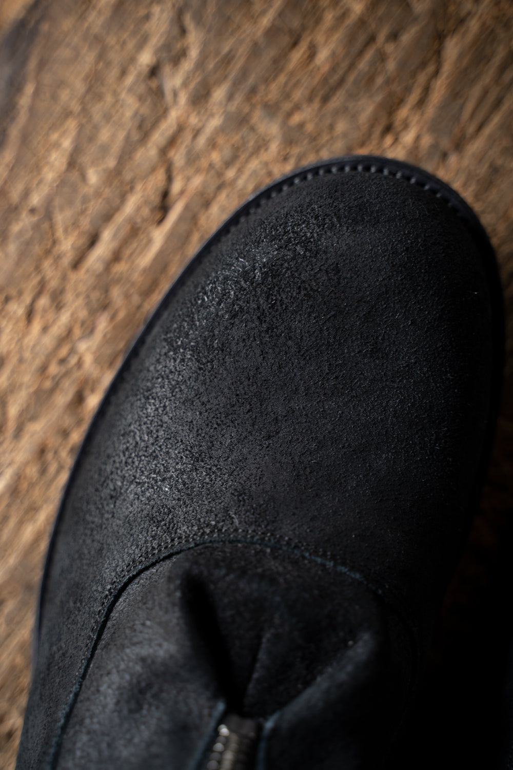 H Center Zip（BLACK）