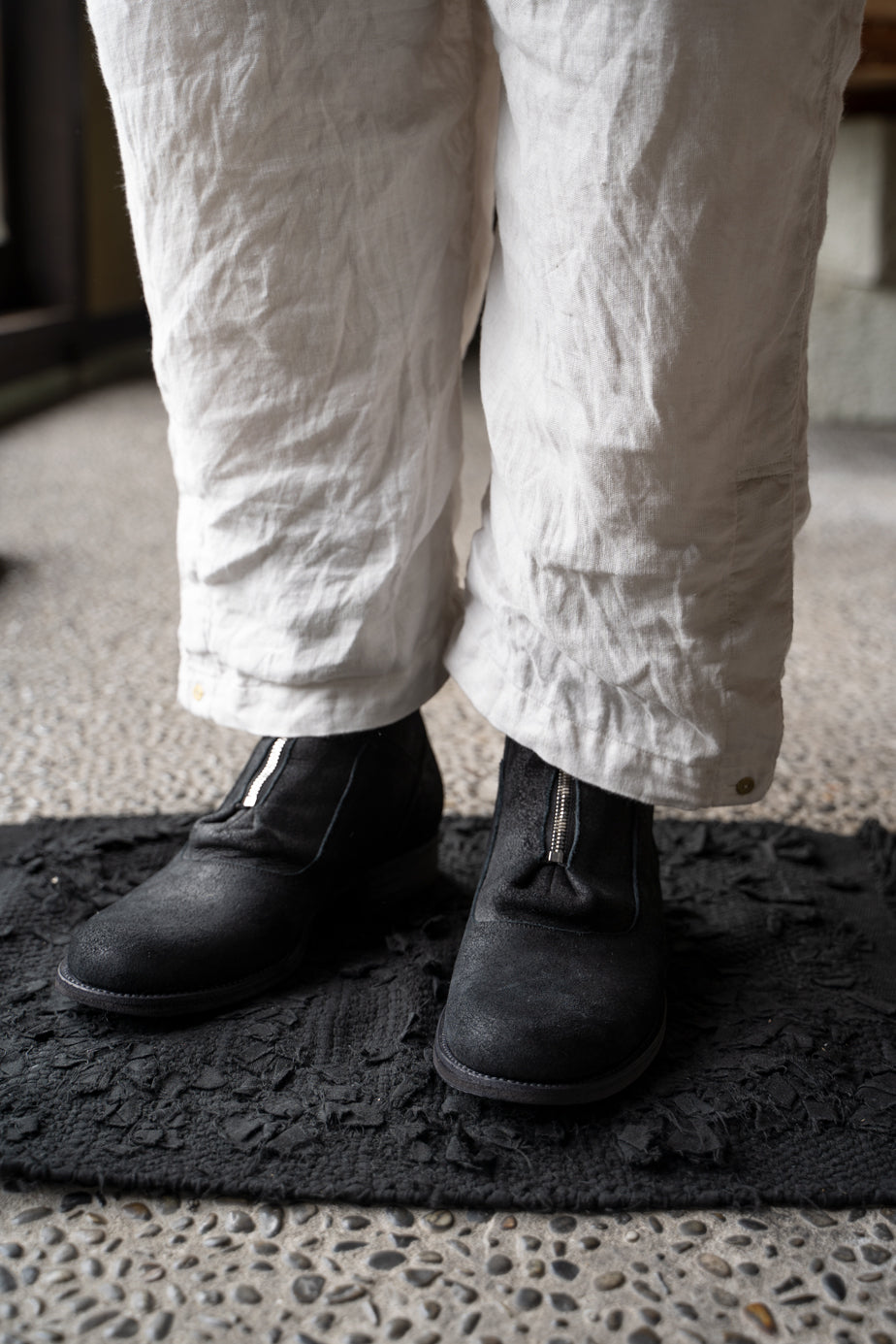 H Center Zip（BLACK）