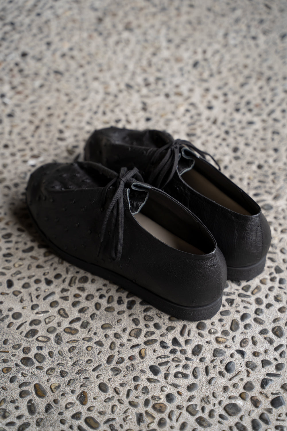 Drawstring - Ostrich（BLACK）