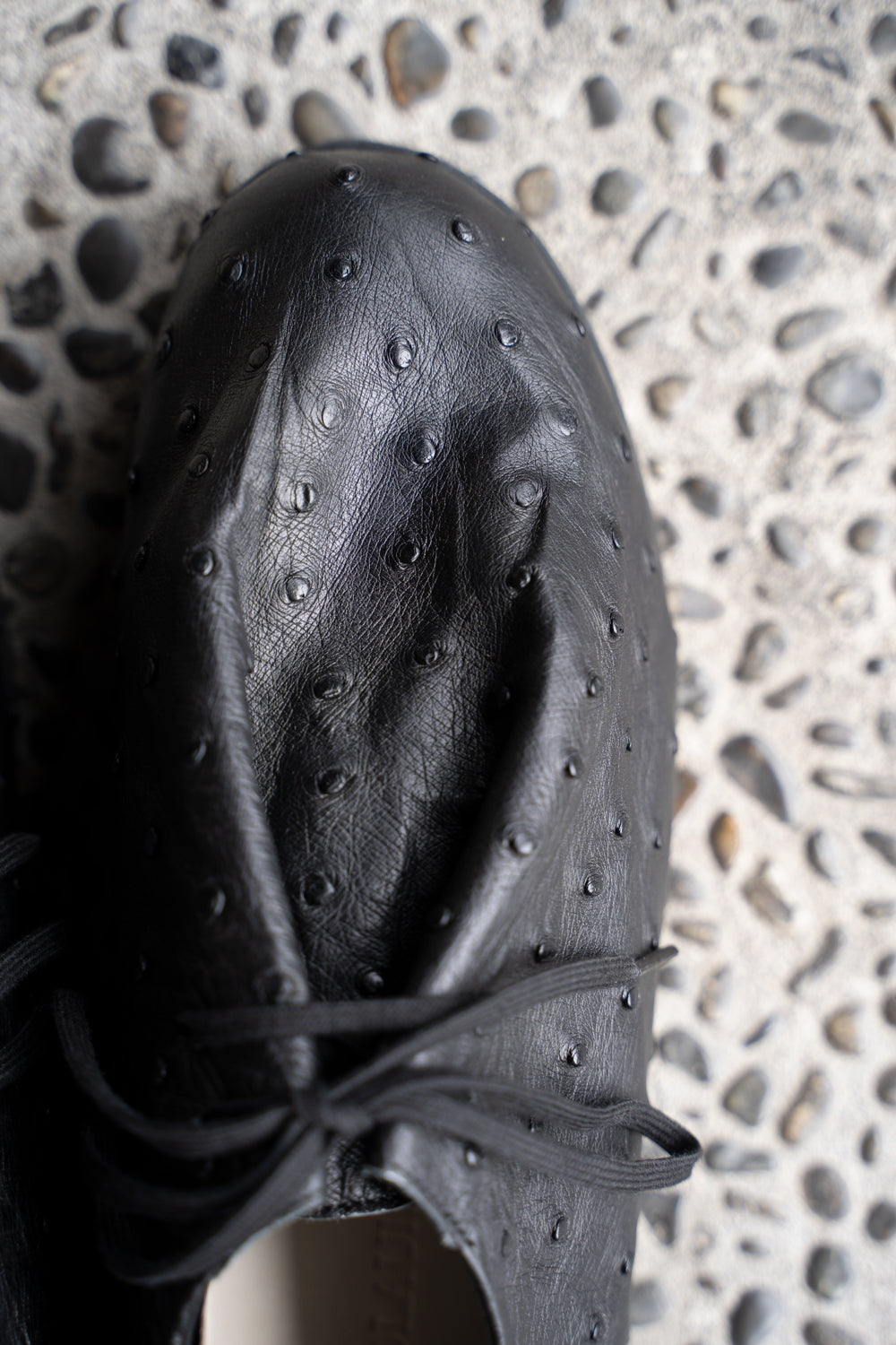 Drawstring - Ostrich（BLACK）
