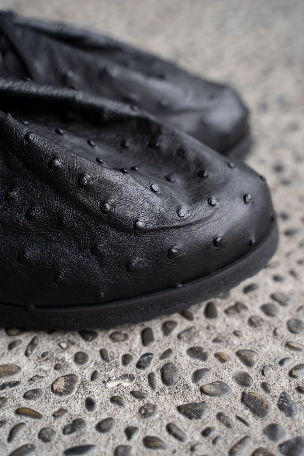 Drawstring - Ostrich（BLACK）