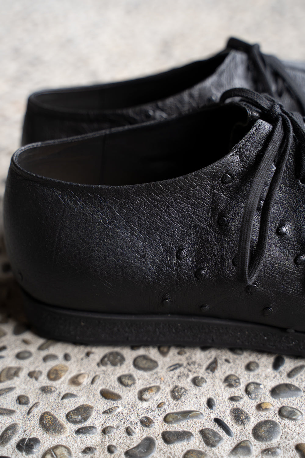 Drawstring - Ostrich（BLACK）
