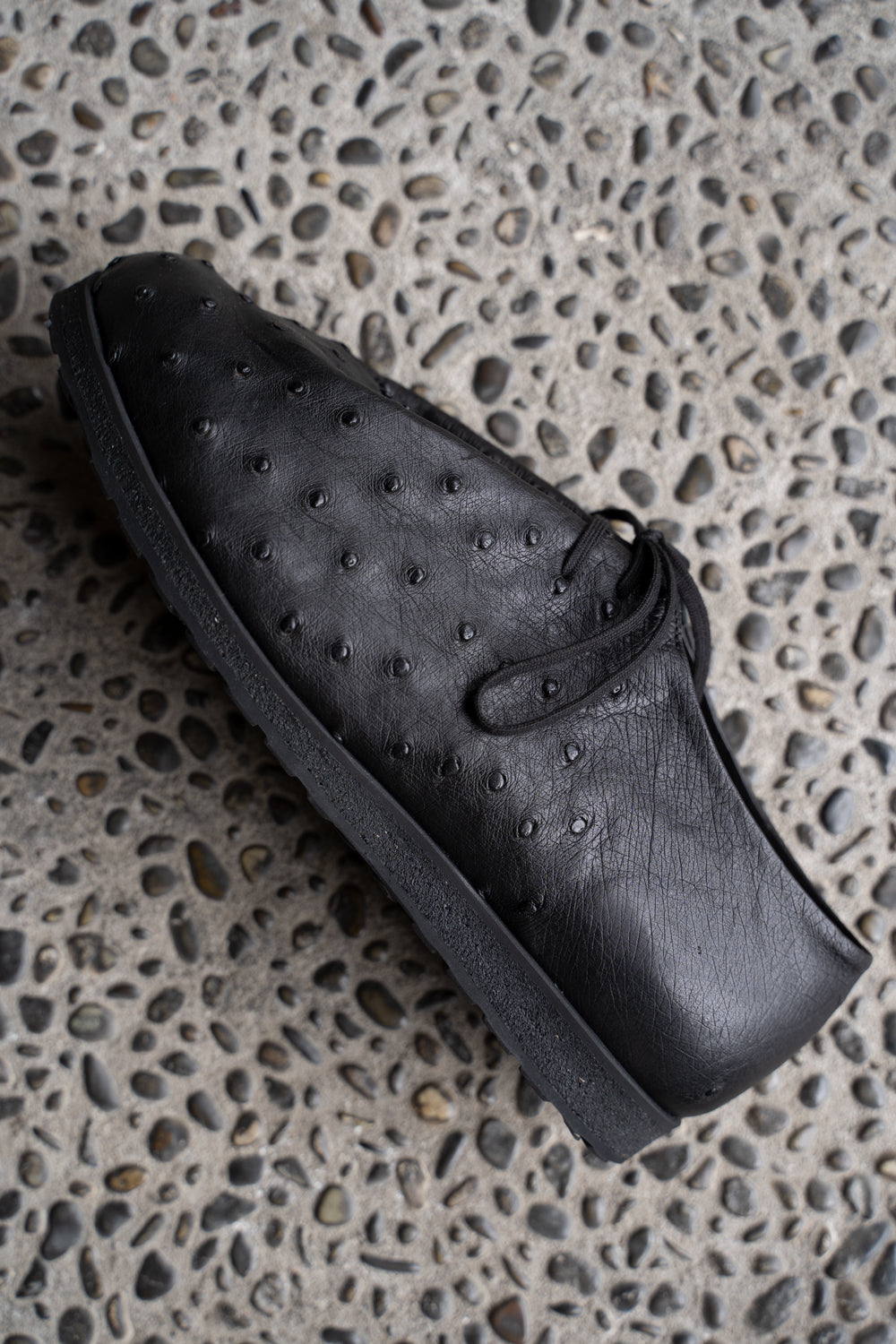 Drawstring - Ostrich（BLACK）