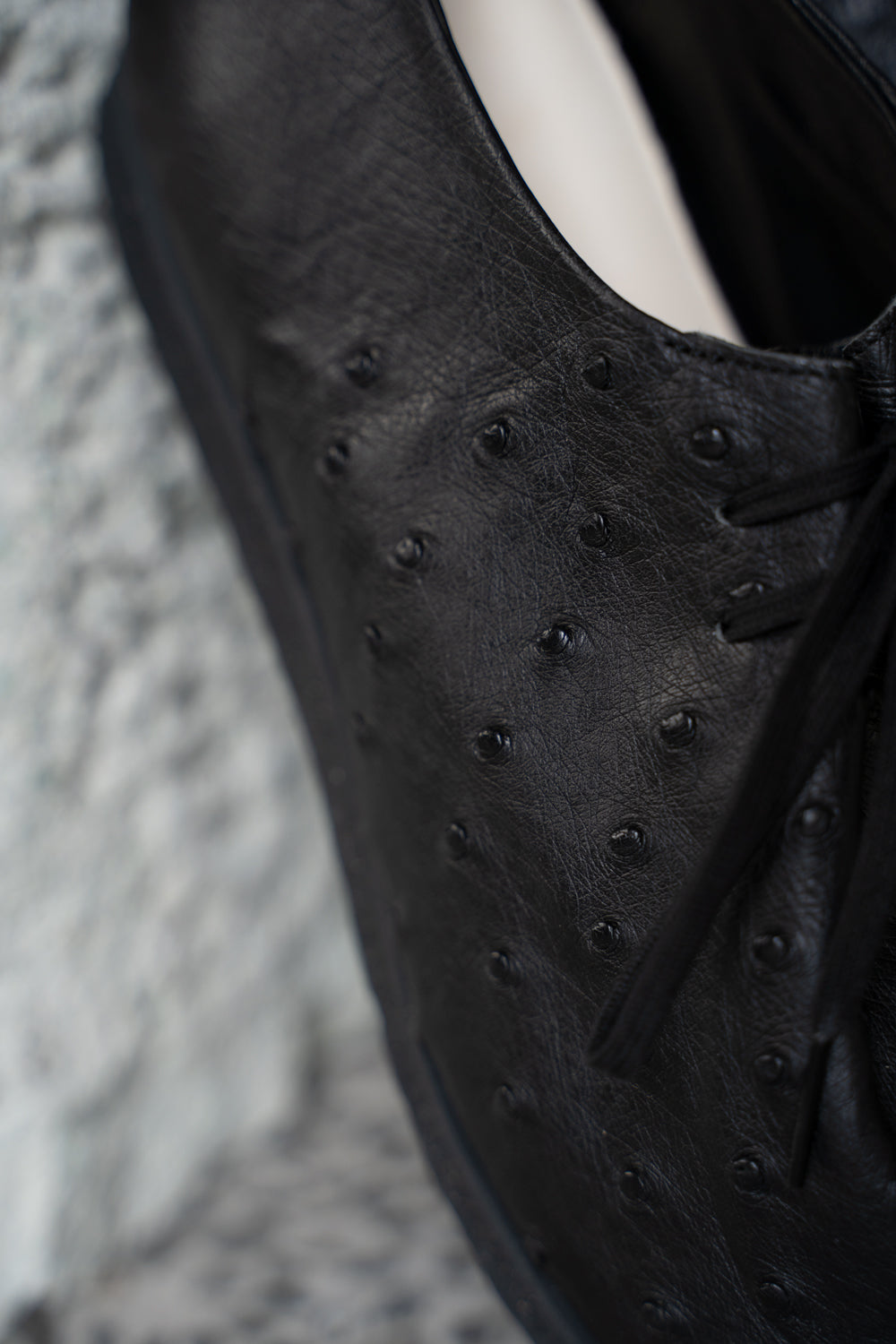 Drawstring - Ostrich（BLACK）