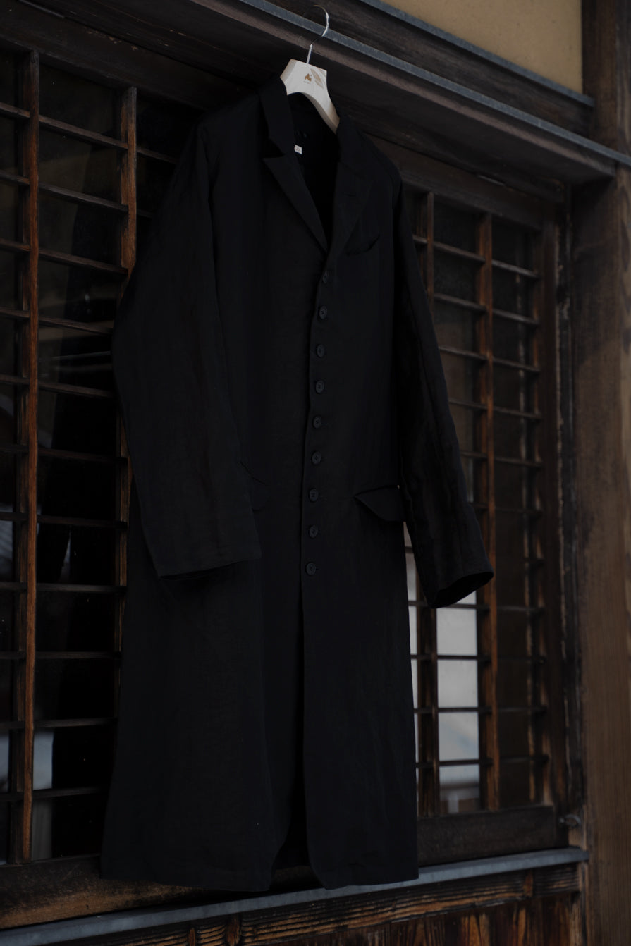 【ラスト1点】10B Classic Raglan Coat "PHILIA"-DB（BLACK）