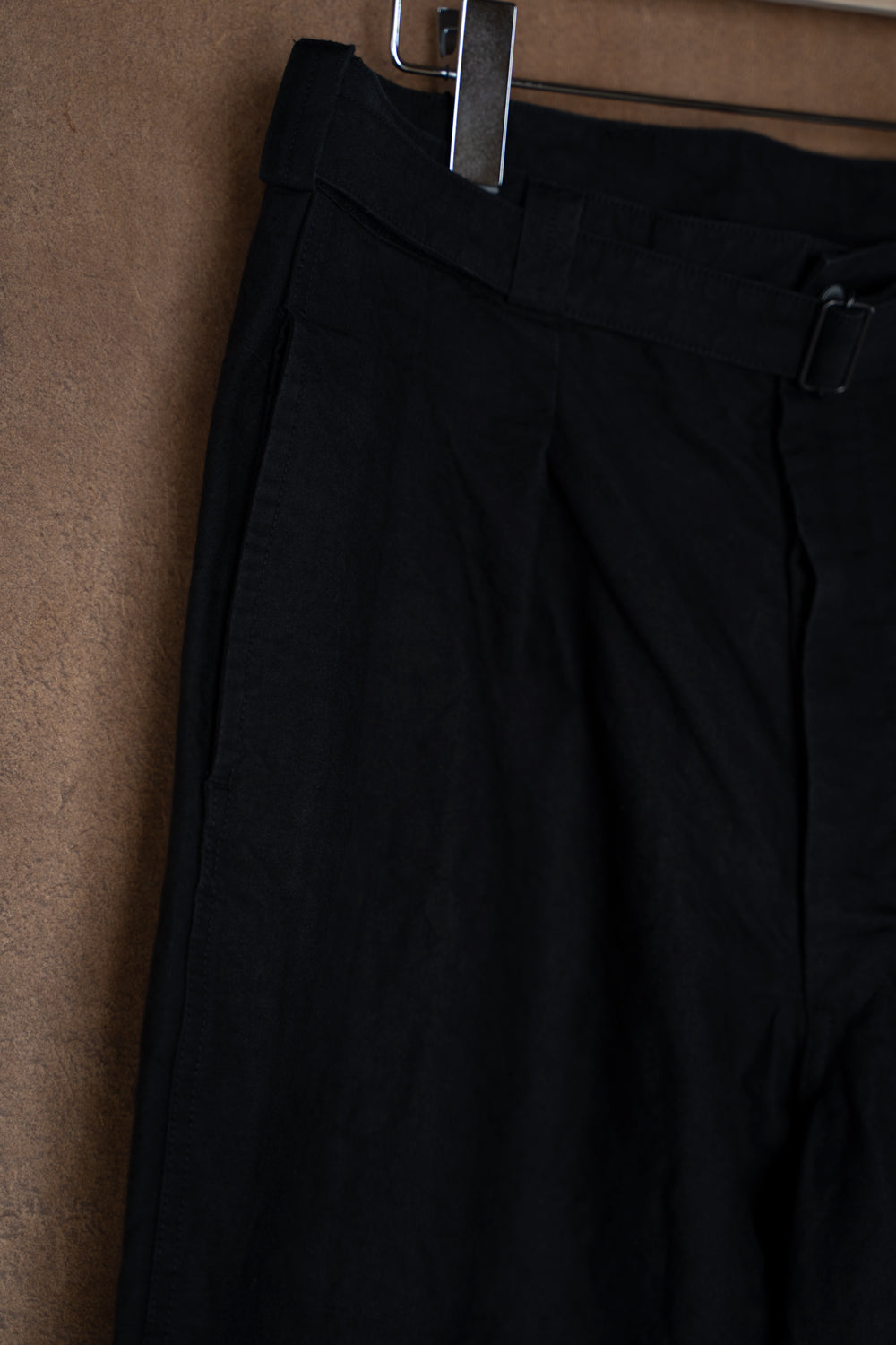 Wide & Tapered Mil Pants "FIFTY-TWO"（BLACK）
