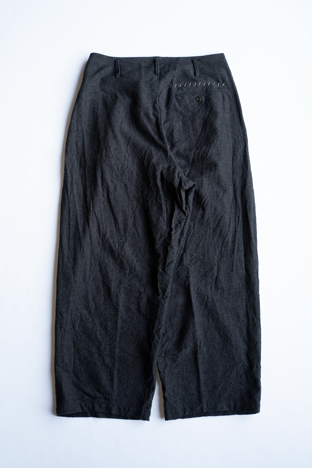 【ラスト1点】Wide and Tapered Silent Trousers"PACE"-SW（CACAO NIB）