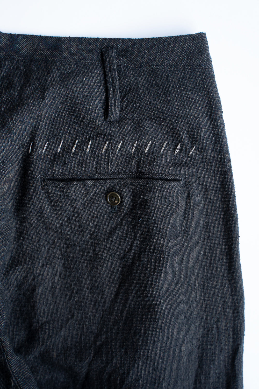 【ラスト1点】Wide and Tapered Silent Trousers"PACE"-SW（CACAO NIB）