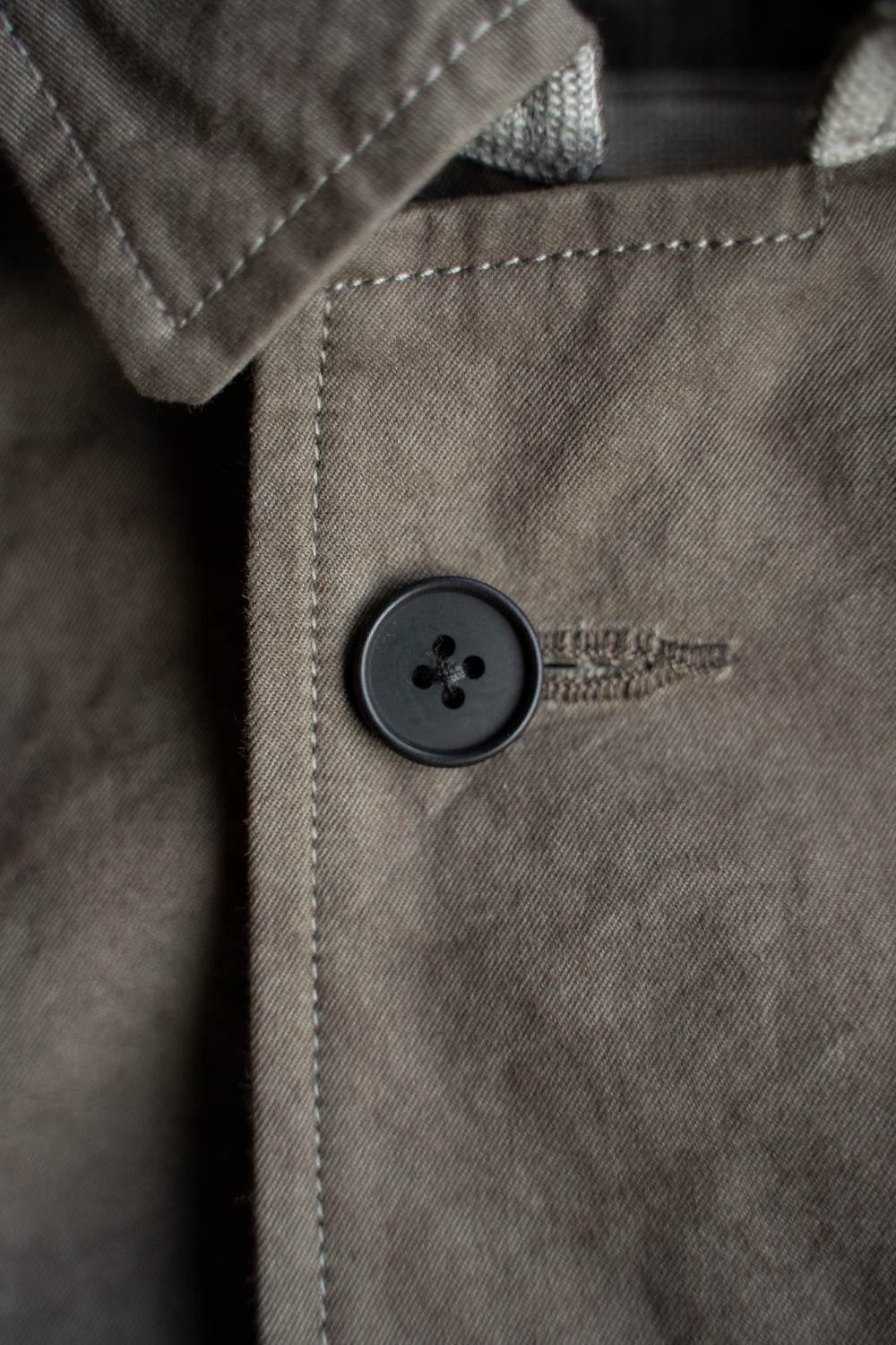 【ラスト1点】Single Layer Balmacaan Coat "GOHST Ⅱ"（DUST）