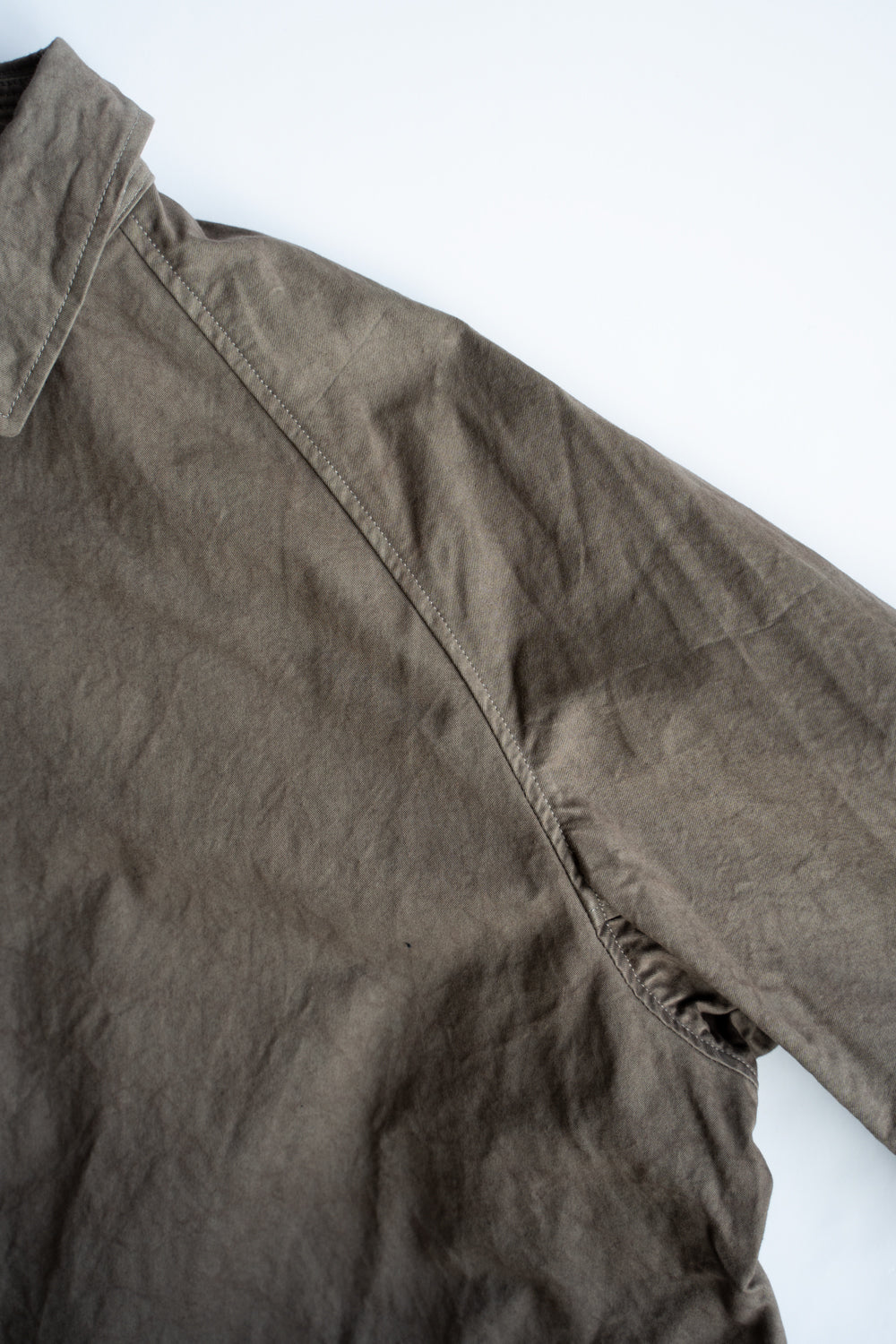 【ラスト1点】Single Layer Balmacaan Coat "GOHST Ⅱ"（DUST）