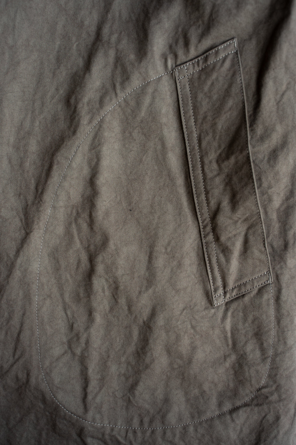 【ラスト1点】Single Layer Balmacaan Coat "GOHST Ⅱ"（DUST）