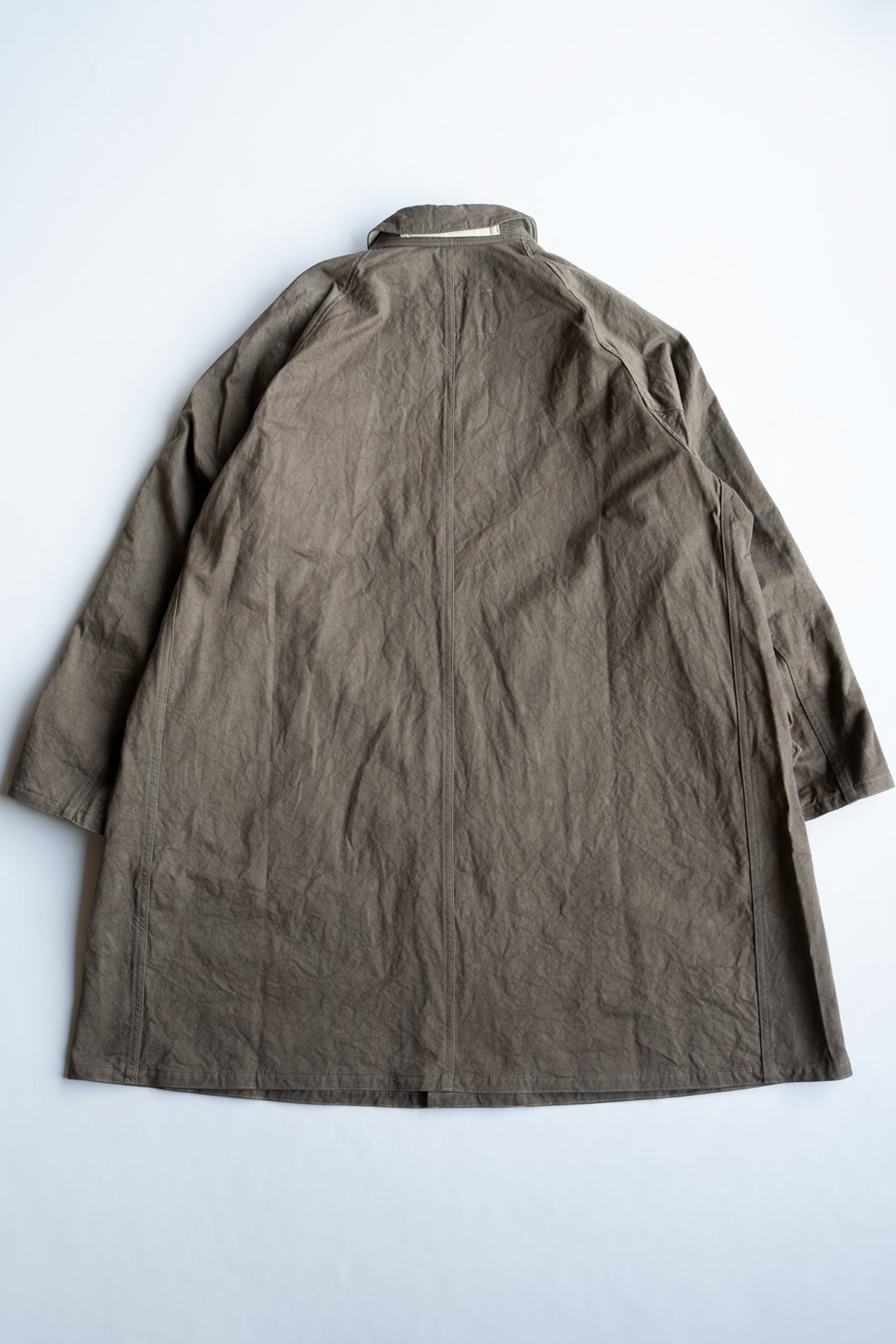 【ラスト1点】Single Layer Balmacaan Coat "GOHST Ⅱ"（DUST）