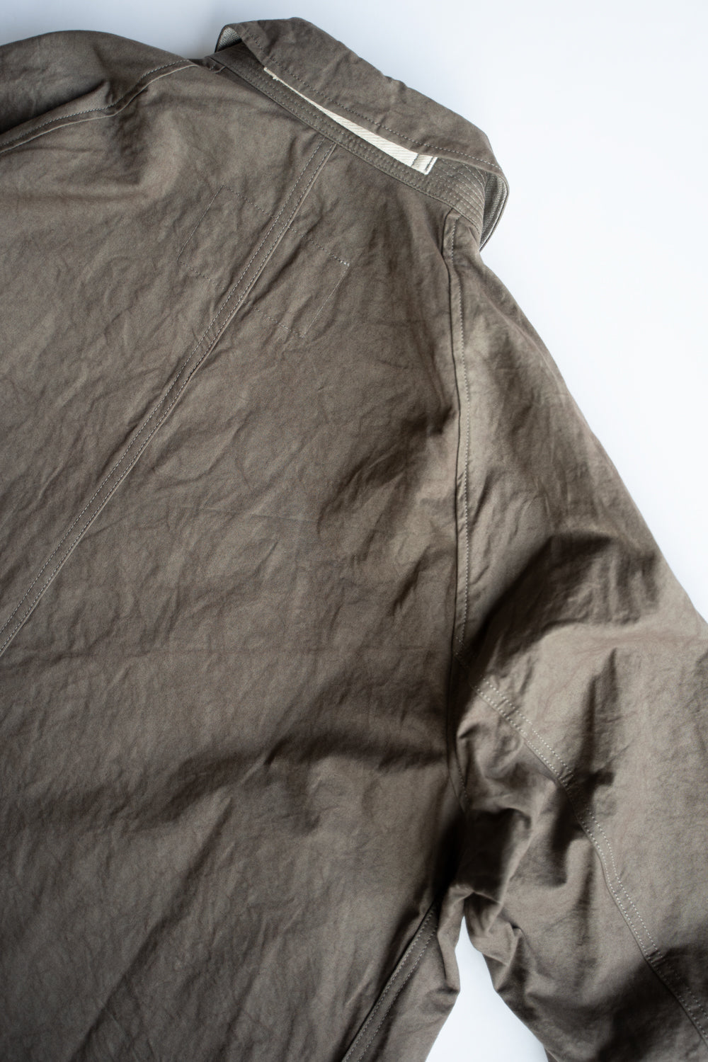 【ラスト1点】Single Layer Balmacaan Coat "GOHST Ⅱ"（DUST）