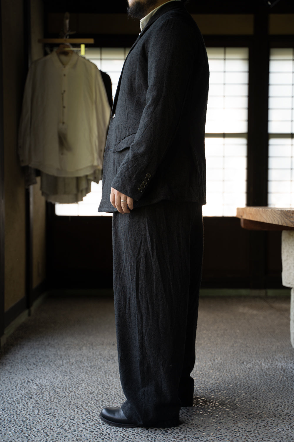 【ラスト1点】A Blazer In Decadence"CHESS"-SW（CACAO NIB）