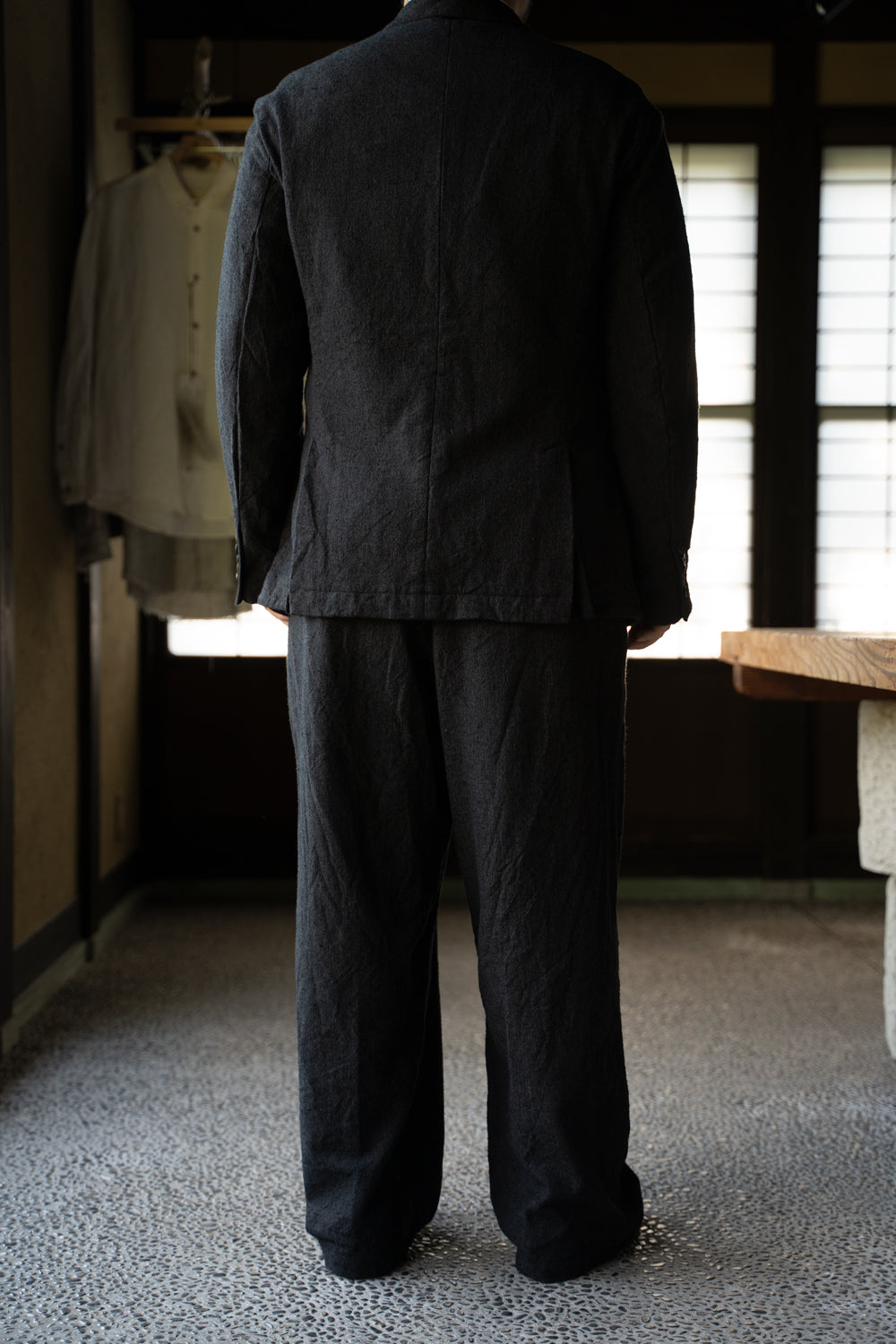【ラスト1点】A Blazer In Decadence"CHESS"-SW（CACAO NIB）