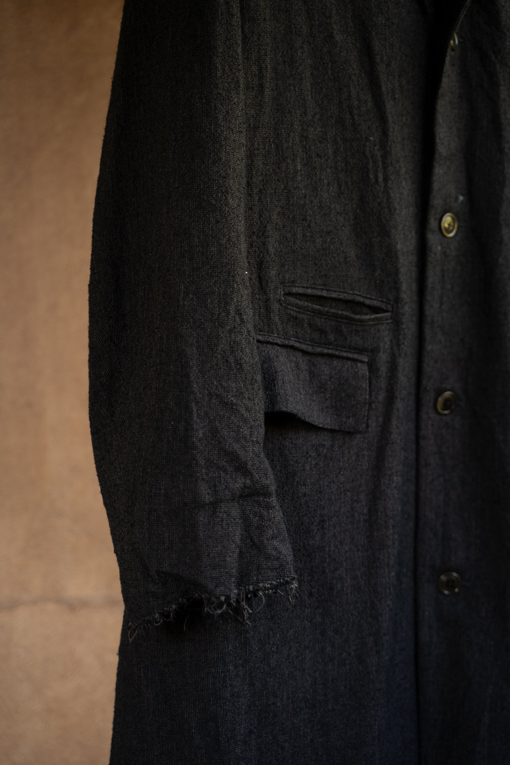 【ラスト1点】Cut Off Classic Straight Coat "1983"-SW（CACAO NIB）