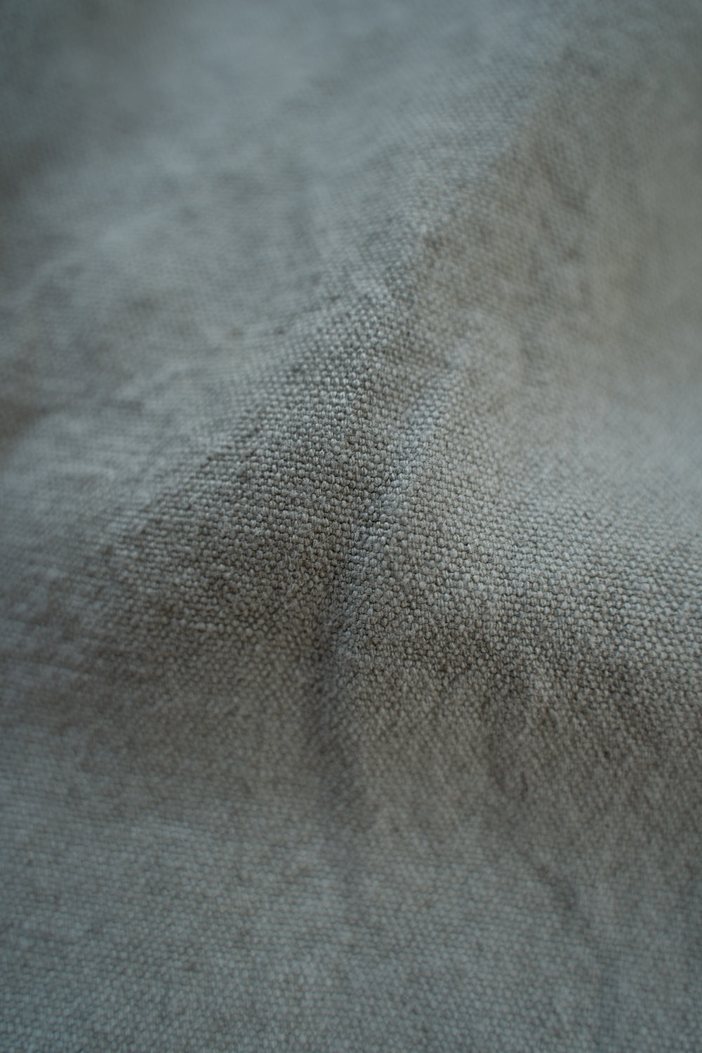 亜麻苧麻ワイドパンツ(灰緑)