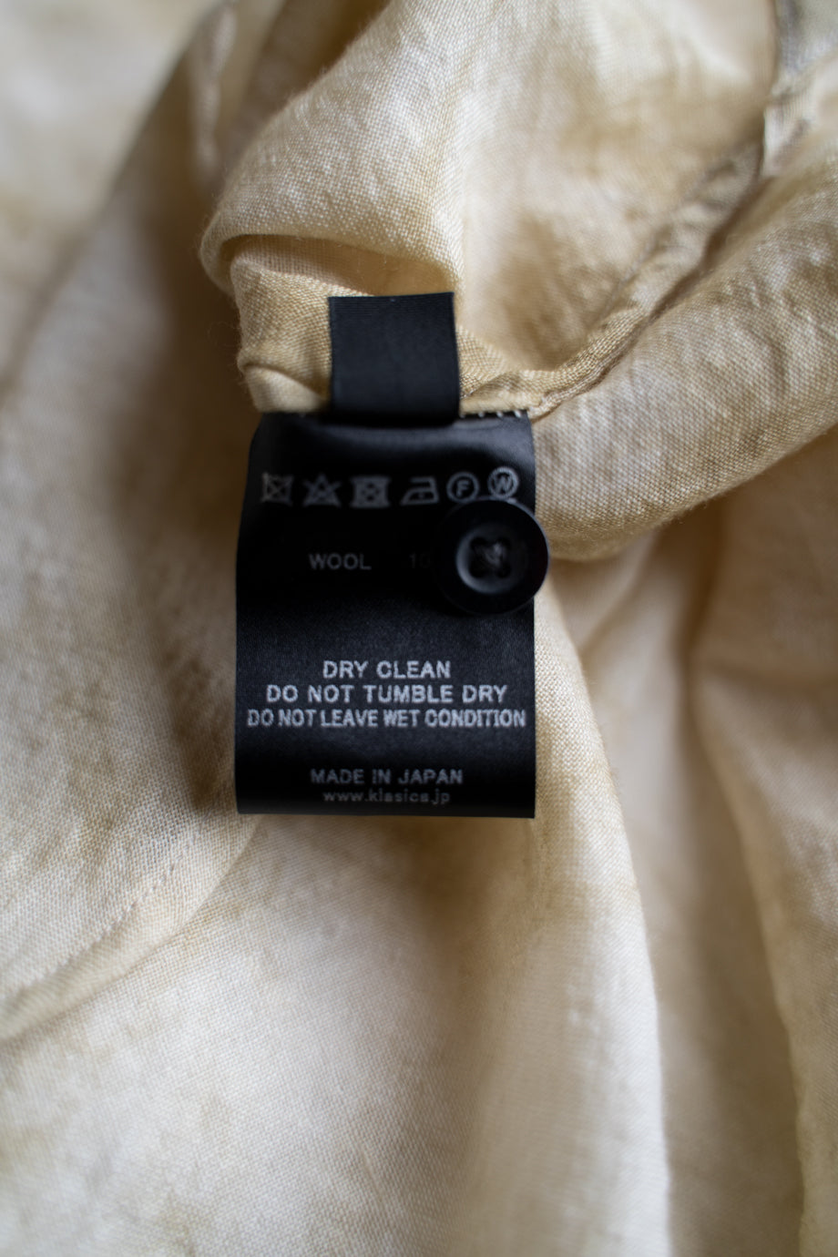 【ラスト1点】Mixture of Smock and Shirts "SH-038"-MN（ECRU）