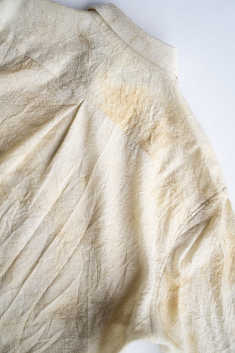 【ラスト1点】Over Sized Short Collar Shirts "SH-039"-MN（ECRU）