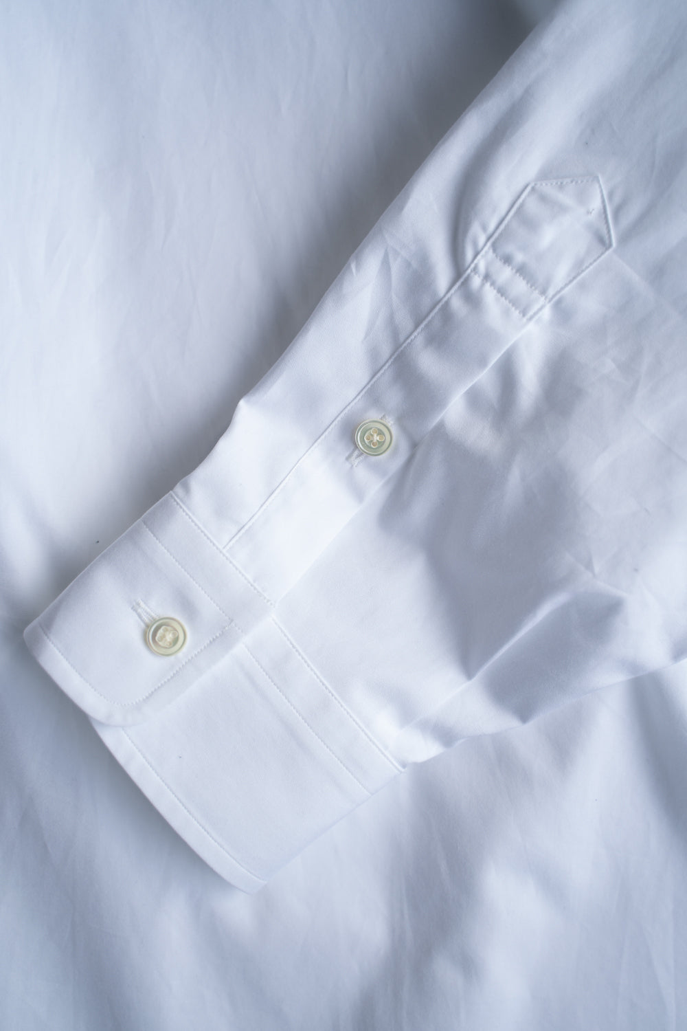 Over Sized Short Collar Shirts "SH-039"-CO（WHITE）