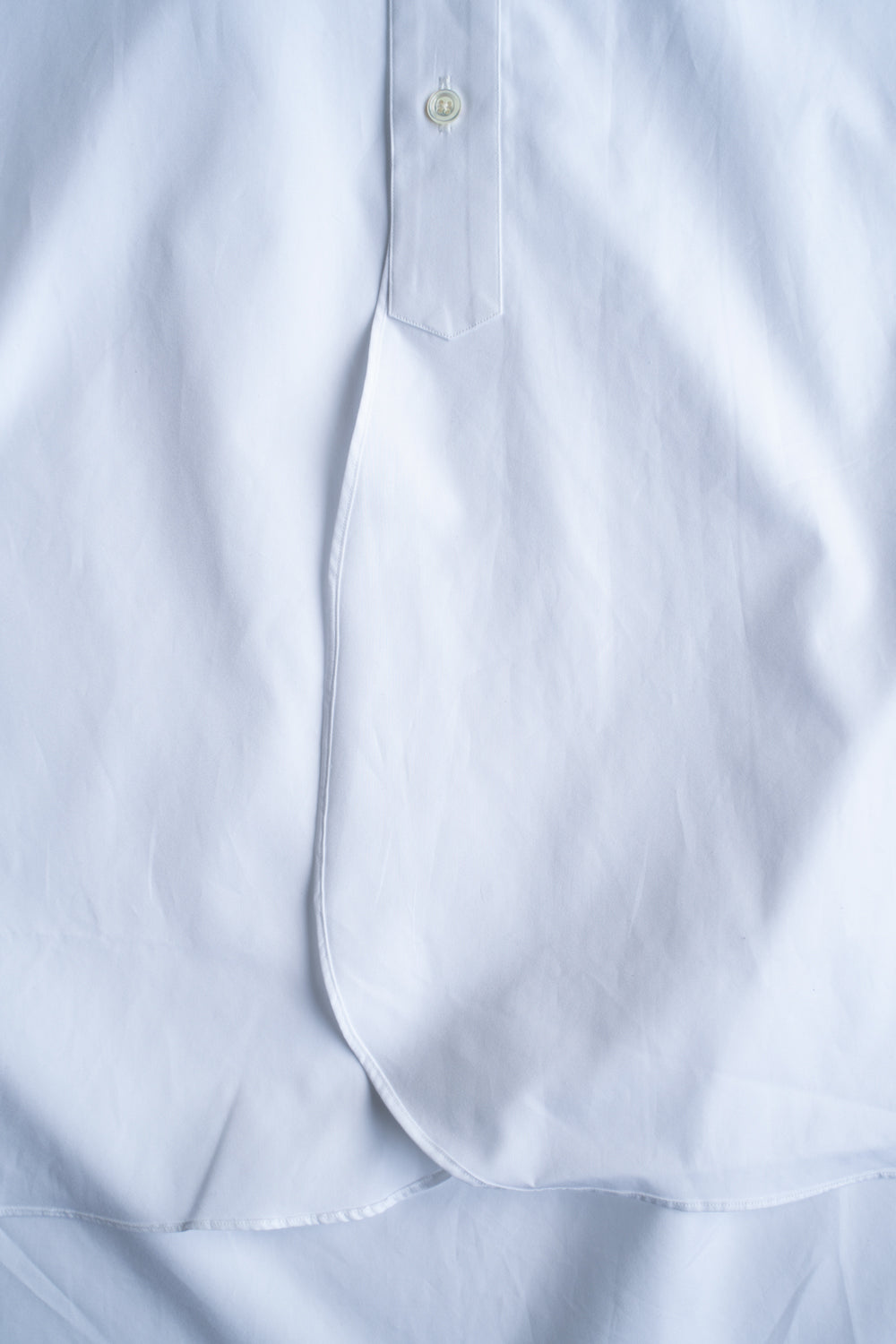 Over Sized Short Collar Shirts "SH-039"-CO（WHITE）