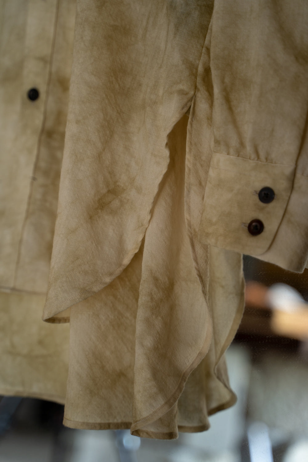 【ラスト1点】Mixture of Smock and Shirts "SH-038"-MN（ECRU）